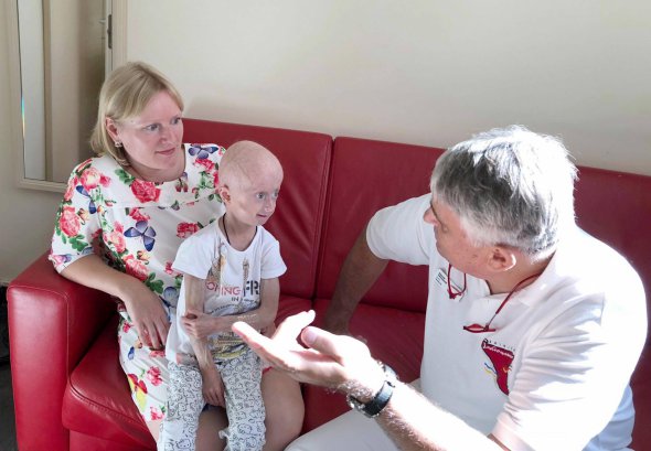Ирина Химич единственная в Украине с синдром Хадчинсона-Ґилфорда. Люди с таким диагнозом за год стареют на 8-10 лет.