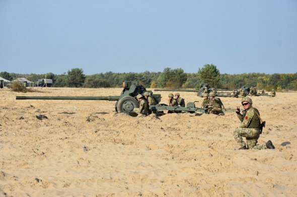 У змаганнях артилеристів ЗСУ перемогла бригада "Запорізька Січ". Фото: Facebook