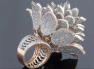 7801 бриллиантов украшает кольцо The Divine, ставшее рекордсменом Книги рекордов Гиннеса