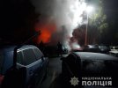 В Полтаве за одну ночь сгорели три автомобиля