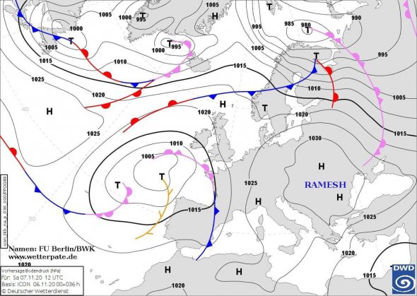 Антициклон Ramesh заблокирует дожди на все выходные в Украине