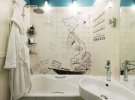 Интерьер ванной 2020: как выбрать панно на стену