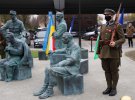 У Польщі з'явилась скульптура Петлюри