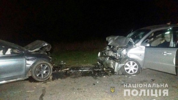 В Одеській області сталася смертельна ДТП за участі двох автомобілів