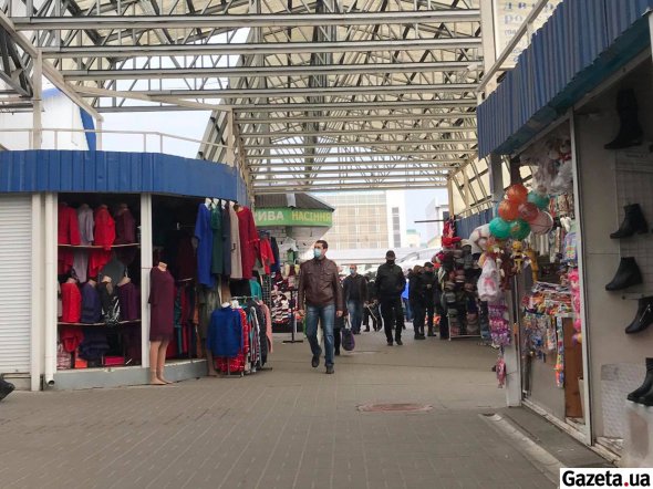 Центральный рынок Черкасс на выходных был открыт
