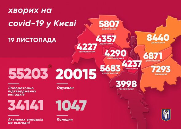 Захворіли також 50 медиків