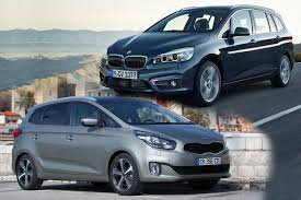 BMW 2-Series Active Tourer и Kia Carens