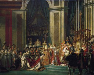 Наполеон сам положил императорскую корону себе на голову