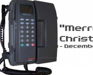 Первое SMS было: &quot;Счастливого Рождества&quot;
