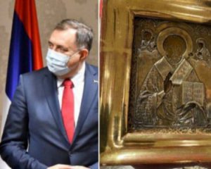 &quot;Якщо вона вкрадена, хтось мусить сісти&quot; - депутати Боснії про подаровану Лаврову українську ікону