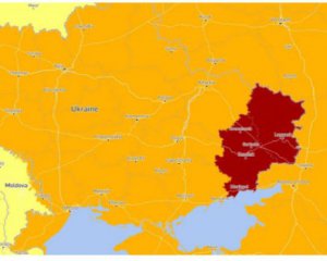 Две области Украины попали в список самых опасных мест в мире