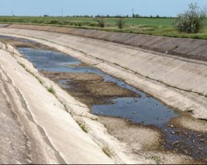 Запасы воды в Крыму уменьшились почти втрое