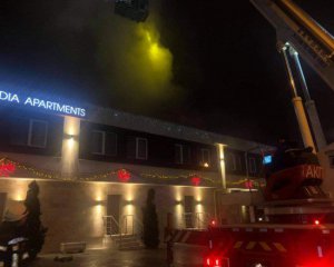 Пожар в одесском отеле: полиция устанавливает обстоятельства