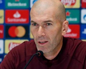 Зідан не розмовляє з гравцями "Реала" - ЗМІ