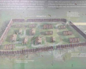 Обнаружили форт, в котором индейцы защищались от российской армии