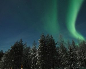 В Лапландии наблюдали невероятное зрелище: видео