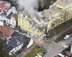 В жилом доме около Вены прогремел взрыв: 2 этажа рухнули
