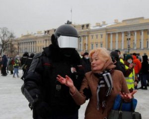 У РФ затримали 4,8 тис. осіб на протестах на підтримку Навального