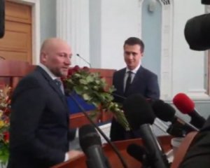 Скічко отримав букет троянд від скандального мера