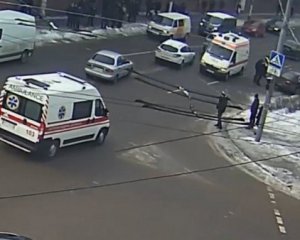 У водителя за рулем оборвался тромб: видео смертельного ДТП