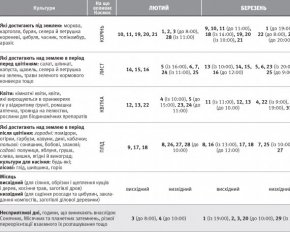 Урожай улучшит работа в благоприятные дни