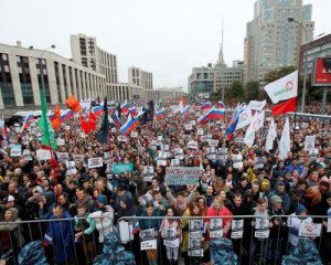 Мітинги за Навального: порахували арештованих у Москві