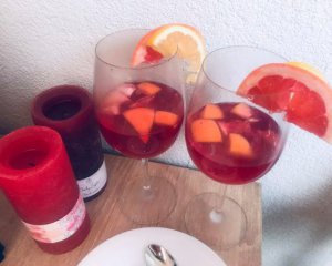 Пьяное желе в бокалах приятно удивляет в День Валентина