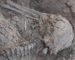 Археологи виявили останки жінки, яку спалили разом з житлом
