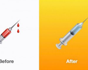 Различные оттенки кожи и шприц без крови: Apple создала новые эмодзи