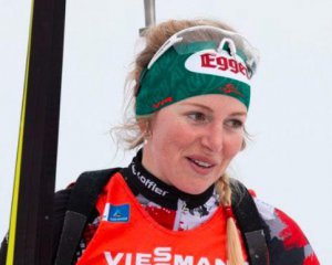 Австрийская биатлонистка выиграла гонку с массового старта