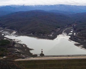 Водохранилища Крыма снова пересыхают, несмотря на снежную зиму