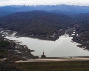 Водосховища Криму знову пересихають, попри сніжну зиму