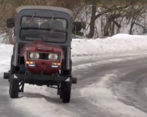 С &quot;мордой&quot; &quot;Москвича&quot; - создали уникальный трактор