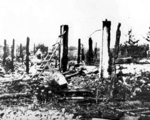 Корюківська трагедія: окупанти спалили селище