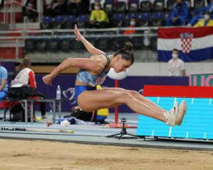 Украинка выиграла чемпионат Европы по прыжкам в длину
