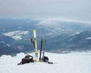 В Карпатских горах заблудился лыжник