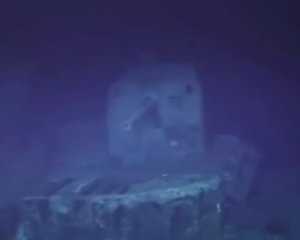 Показали военный корабль, лежащий на глубине 6,5 км