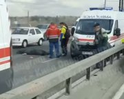 У Києві на Північному мосту сталася трагедія