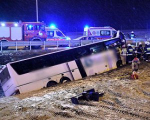 ДТП українських автобусів у Польщі: розповіли про стан постраждалих