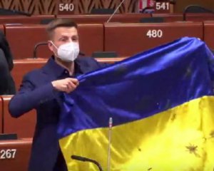 МЗС відреагувало на заборону виступів Гончаренка в ПАРЄ