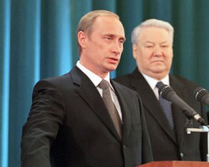 Путин впервые дорвался до президентства
