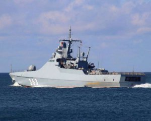 У украинских берегов обнаружили российский военный корабль