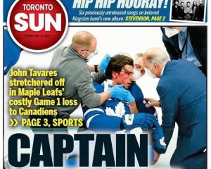 Капитан &quot;Торонто&quot; потерял сознание после удара форварда &quot;Монреаля&quot;