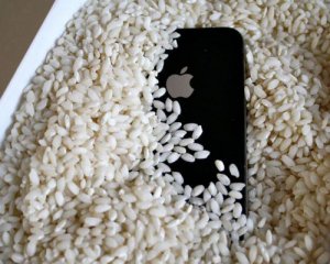 Утопленный телефон и недозрелые фрукты: пять лайфхаков с рисом