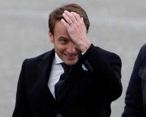 Невідомий дав ляпаса Макрону