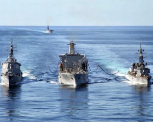 Російські кораблі наважилися постріляти у морі на тлі навчань НАТО