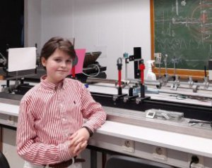 11-річний хлопець отримав ступінь бакалавра з фізики