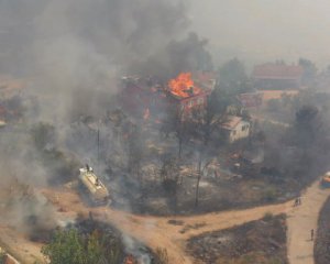 В Анталии локализовали большинство лесных пожаров