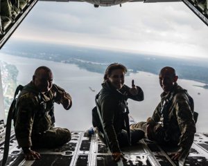 Військові літаки США на екстремально низькій висоті пролетіли над Києвом