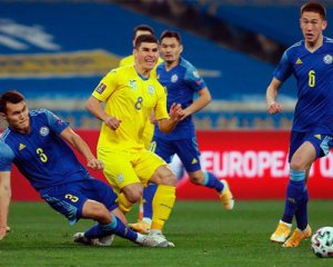 Украина во второй раз не сумела обыграть Казахстан – 2:2